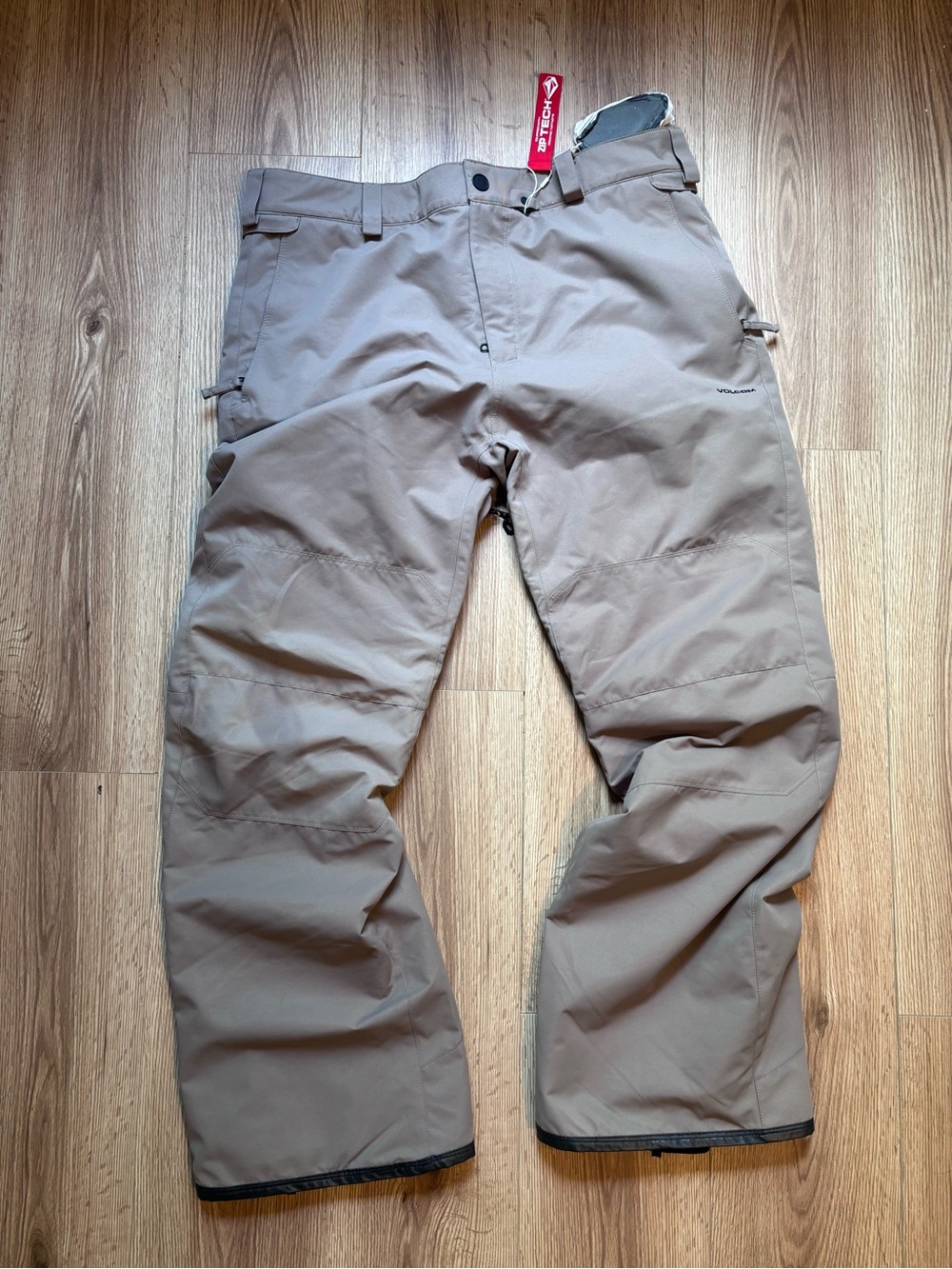 Volcom Men's Khaki Snow/Ski Pants